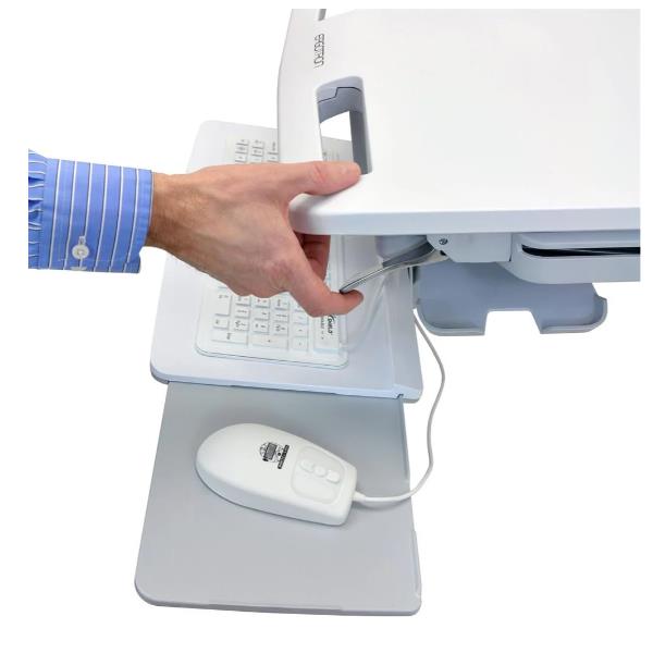 Ergotron STYLEVIEW EMR CART WITH LCD ARM